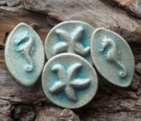 SALE Seashell cabochons