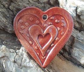 Heart shaped huge pendant