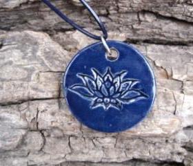 Lotus flower necklace