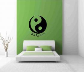 Yin Yang Wall Vinyl Decals