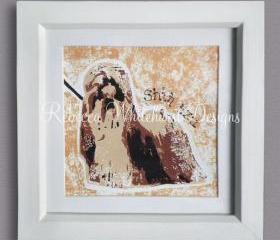 'Dogs of the World' Linoprint - Shih Tzu
