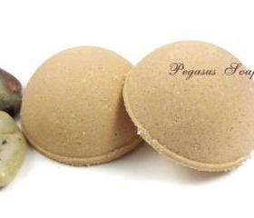 Honey Almond Foaming Bath Bombs