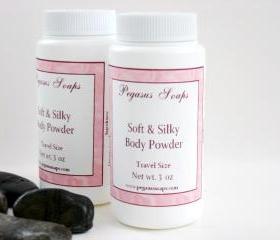 Silky All Over Body Powder 3 oz Travel Size