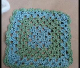 Granny square washcloth