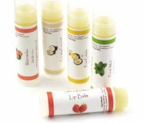 Juicy Peach Shea Butter Lip Balm Vegan or Natural Blend