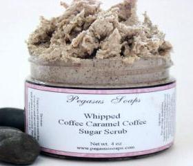 Whipped Coffee Caramel Cream Sugar Scrub