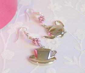 Tea time earrings...