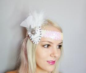 1920s Star and Feather Headband