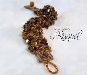 Micro Macrame Bracelet TUTORIAL 