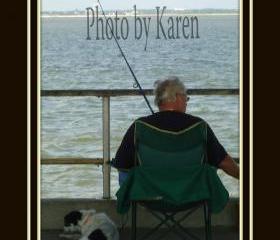 A Man and His Dog 5 x 7 Original Photograph, other sizes available