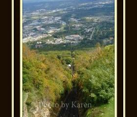 Chattanooga From Above 5 x 7 Original Photograph, other sizes available