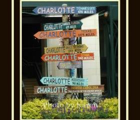 From Charlotte To ... 5 x 7 Original Photograph, other sizes available