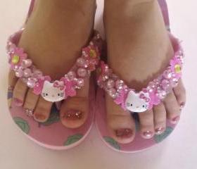 Hello Kitty Flip Flops
