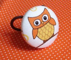 Ponytail Holder, Owl