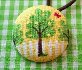 XL Ponytail Holder, Tree
