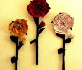 Rose Large Flowers Wall Hanging Pdf Pattern