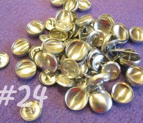 SALE - 200 Covered Buttons - 5/8 inch - Size 24