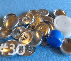 Covered Button Kit - 3/4 inch - Size 30