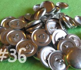 50 Covered Buttons - 7/8 inch - Size 36