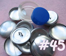 Covered Button Kit - 1 1/8 inches - Size 45
