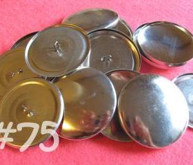 25 Covered Buttons - 1 7/8 inches - Size 75