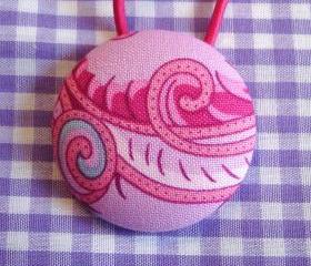 XLPonytail Holder, Purple and Pink