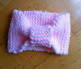 Pink Bow Hairband 