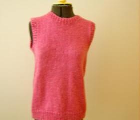 Pink Retro Tank Top