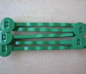 10PCS - Green - Hair Pins - 8MM Round Pad - Jewelry Findings by ZARDENIA