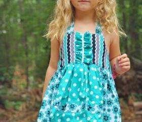 Sewing Pattern for Apron Dress, For beginner, Pdf Pattern