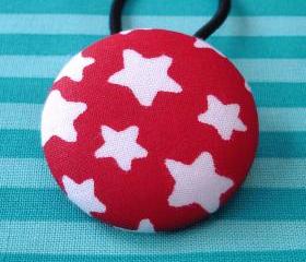 XL Ponytail Holder, 4th of July