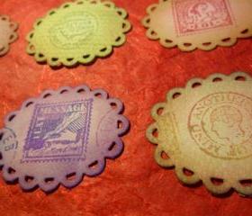Quirky Social Media Vintage Gift Tags
