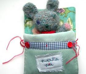 Crochet Amigurumi Rabbit Doll in a Cosy Sleeping Bag