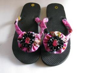 Decorated Flip Flops 