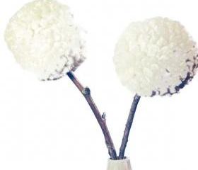 Yarn Pom Pom 'Puffsy Sticks'