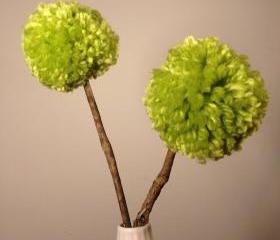Yarn Pom Pom 'Puffsy Sticks'