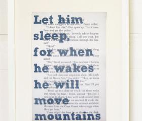 Book Page Print, Hardy Boys