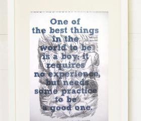 Book Page Print, Hardy Boys