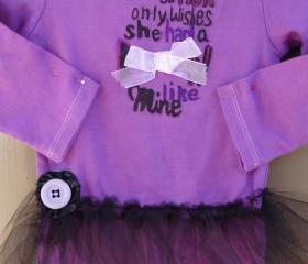 SPRING SALE CLEARANCE Lady Gaga Onesie Rocker Style With Attached Tu Tu