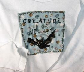 SPRING SALE CLEARANCE Gothic Onesie With Bat And Funny Saying