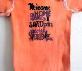 Ruffled Military Onesie TIED DYED For Infant Girls