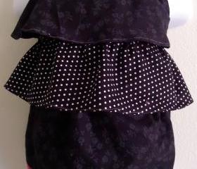 Ruffled Halter Top Handmade Sizes 18 Months to 6T