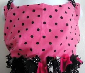 Halter Sunsuit Polka Dots HANDMADE Size 12 to 18 Months