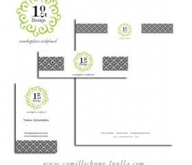 Business Branding with Logo Design, Online Banner, Business Card, and Letterhead by Camille Chung
