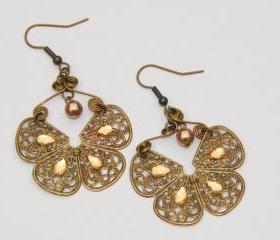 Butterfly Filigree Earrings