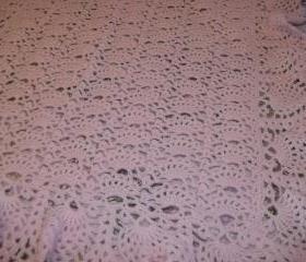 Handmade Crocheted Baby Blanket/Afghan