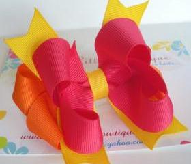 Stacked Boutique Hair Bow