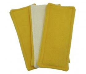 3 Swiffer Sweeper pads - Reversible - yellow