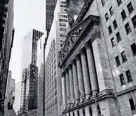 Architecture Photo NYC photos black & white Stock Exchange 8x12"
