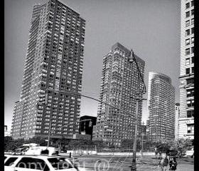 Architecture Photo, NYC photos, black &white, skyscrapers 10x10"